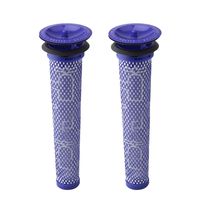 Wolfish 2 Pack Replacement Pre Filters for Dyson DC58, DC59, V6, V7, V8. Replaces Part 965661-01. 2 Filters