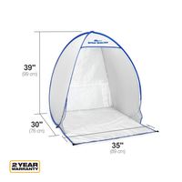 HomeRight Small Spray Shelter C900051 Portable Paint Booth for DIY Spray Painting, Hobby Paint Booth Tool Painting Station, Spray Paint Tent