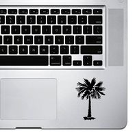 StickAny Palm Series Fun Palm Tree Sticker for MacBook Pro, Chromebook, and Laptops (Black)