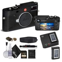 Leica M10 Digital Rangefinder Camera (Black) with Sony 64GB Memory Card Bundle
