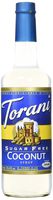 Torani Sugar Free Coconut Syrup, 750mL