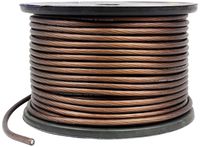 Rockville R8G250-Black 8 Gauge Black Amp Power Wire Spool - 250 Feet