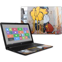 MightySkins Skin Compatible with HP 15t Laptop 15.6" (2017) - Sad Face | Protective, Durable, and Unique Vinyl Decal wrap Cover | Easy to Apply, Remove, and Change Styles | Made in The USA