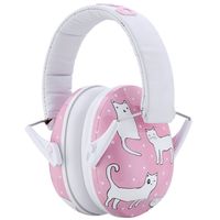 Snug Kids Earmuffs/Best Hearing Protectors - Adjustable Headband Ear Defenders for Children and Adults Cats