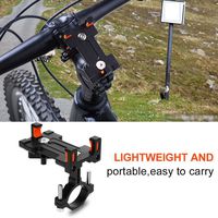 Tbest Bicycle Phone Mount,Adjustable Bicycle Phone Mount Holder Bicycle Handlebar Clip Stand Support for 3.5-7inch iPhone
