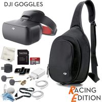 DJI Goggles RE FPV Headset (Racing Edition) Sling Bag Bundle