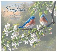 2019 Mini-Wall Calendar, Hautman Brothers -  Songbirds