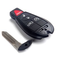 ECCPP 1X 433MHz Keyless Entry Remote Key Fob Uncut Replacement fit for Jeep Dodge Chrysler Series M3N5WY783X