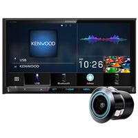 Kenwood DMX906S 6.95" Digital Media CarPlay & A.Auto Free Bullet Cam