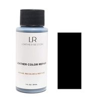 Leather Restore Leather Color Repair, Black 1 OZ - Repair, Recolor and Restore Couch, Furniture, Auto Interior, Car Seats, Vinyl and Shoes