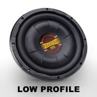 BOSS Audio Systems D10F 800 Watt, 10 Inch , Single 4 Ohm Voice Coil, Shallow Mount Car Subwoofer