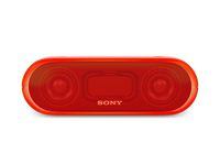 Sony XB20 Portable Wireless Speaker with Bluetooth, Red