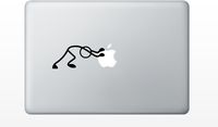 Stickman Push Macbook Decal Mac Decal Macbook Pro Laptop Sticker Vinyl Decal Mac Apple Skin 13 15 17