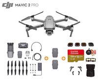 DJI Mavic 2 Pro Drone Quadcopter with Extra Two Batteries, Luxury Bundle, with 128GB SD Card, Filter Set (CPL ND8 ND16 ND32), Landing Gear, Landing Pad, Signal Booster and Professional Hard Case