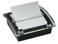 Post-it Pop-up Note Dispenser, Black Base Clear Top, Designed to work with Post-it Pop-up Notes, Classic Design, Fits 3 in. x 3 in. Notes, (DS330-BK)