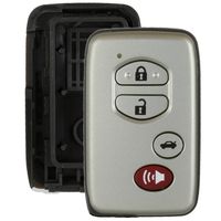 Discount Keyless Car Key fob Remote Entry Case Shell Outer Cover Button Pad for Toyota HYQ14AAB
