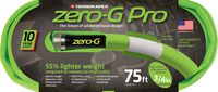 zero-G 4300-75, zeroG, Pro Garden Hose, 3/4" x 75', Green