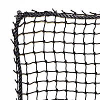 Just For Nets JFN Nylon Golf High Impact Net, 20' x 50', Black