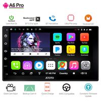 [New] ATOTO A6 Pro A6Y2721PR Double DIN Android Car Navigation Stereo - 2X Bluetooth with aptX - Quick Charge/Ultra Preamplifier - in Dash Entertainment Multimedia Radio,WiFi,Support 256G SD &More