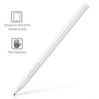 Stylus Pen for Apple iPad with Palm Rejection, Rechargeable, Uogic Stylus for Apple iPad (10.2-Inch), iPad Pro (11/12.9 Inch), iPad (6th Gen), Air (3rd Gen), Mini (5th Gen), White