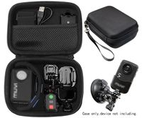 Professional Body camera and action camera case for Veho VCC003, VCC005 MUVI HD10 and HDPRO, PNZEO F5, Transcend TS32GDPB10A, Pyle PPBCM9, Miufly 1296P, R-Tech HD Night Version camera, SD card Pockets
