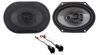 Rockville 6x8 Front Speaker Replacement for 2001-2005 Ford Explorer Sport Trac