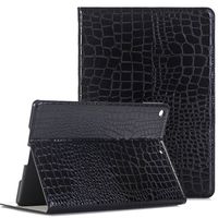 TechCode iPad 4 Case iPad 2 Cover, Folio Stand Premium PU Leather Smart with Auto Sleep/Wake Feature Case Cover for Apple iPad 2/3/4 9.7 inch-Black