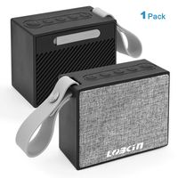 LOBKIN WiFi Smart Bluetooth Speakers with Amazon Alexa Voice Control, Portable Wireless Speaker for Streaming Music with 5W Output Fabric Design
