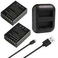 ARyee NP-W126 Camera Battery (2-Pack) Compatible with Fujifilm NP-W126 NP-W126S Fujifilm FinePix HS30EXR HS33EXR HS50EXR X-A1 X-E1 X-E2 X-M1 X-Pro1 X-T1, Dual Charger and Battery Set