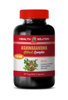 Anxiety Supplements for Women - ASHWAGANDHA Extract Complex 770 MG - ashwagandha Capsules for Women - 1 Bottle 60 Vegetable Capsules