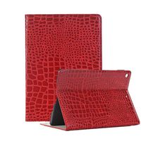 FuriGer Case for iPad Pro 10.5, Slim Lightweight Smart Shell Stand Cover with Hard Back Protector for Apple iPad Pro 10.5 Inch 2017 Released Tablet, Auto Wake/Sleep Function-Red