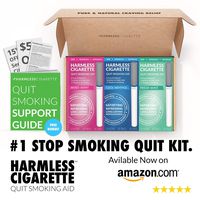 Smoking Cessation Quit Kit / 4 Week Quit Kit/Stop Smoking Aid/Includes Free Quit Smoking Support Guide (Best Value, 3 Pack Quit Kit)