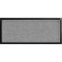 Hudson Exchange 4012 Waterhog Classic Boot Tray, 34" L x 15" W, 3/8" Thick, Medium Gray