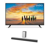 VIZIO V-Series 43" Class (42.5" Diag. ) 4K HDR Smart TV and 36" 2.1 Channel Sound Bar System (2018 Model)