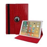 Xiaoai iPad 7th Generation 10.2" 2019 Case, Multi Angles Rotating Slim Smart Stand Cover with Auto Sleep/Wake for Apple iPad 7th Gen 10.2 inch (Red)