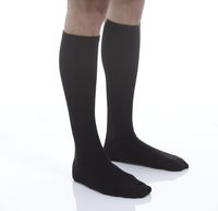 Coolmax Compression Socks - Knee Hi 20-30mmHg Closed Toe - Black XL- Absolute Support A114