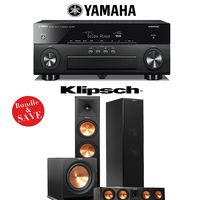 Yamaha AVENTAGE RX-A860BL 7.2 Channel Network AV Receiver + Klipsch RP-280F + Klipsch RP-450C + Klipsch R-115SW - 3.1 Reference Premiere Home Theater Package