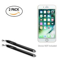 Apple iPhone 7 Plus Stylus Pen, BoxWave [EverTouch Capacitive Stylus (2-Pack)] for Apple iPhone 7 Plus - Jet Black