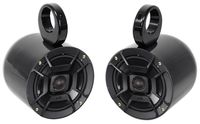 Pair Polk Audio 6.5" 300 Watt Marine Boat Wakeboard Tower Speakers