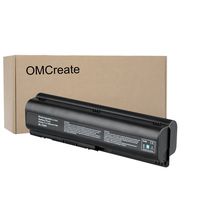 OMCreate 9 Cell Battery Compatible with HP CQ61 CQ40 CQ45 CQ50 CQ60 CQ70, G60 G50 G61 G71, G60-235DX G60-230US G60-120US G71-340US CQ60-615DX, Fits P/N EV06 498482-001 484171-001 497694-001 497694-001