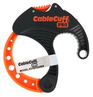 Cable Cuff PRO Medium Single Adjustable, Reusable, Cable Tie Replacement for Extension Cords or Electronics (2 Inch Diameter)