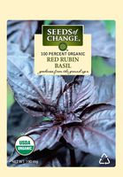 Seeds of Change S14523 Certified Organic Red Rubin Basil