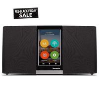 Sungale WiFi Internet Radio w/ 4.3" Easy-Operation Touchscreen, Listen to Your Favorite Music from Thousands of Internet Radio Station & Streaming Music