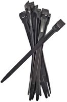 7.2" Low Profile Cable Ties - 500 Pack (Black)