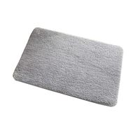 Colorzonesd Dirt Trapper Water-Absorbing Non-Slip Floor Mat Mintiml Dirt Trapper Machine Washable Rubber Backing Non Slip Shoe Scraper (Gray)