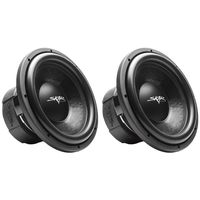 (2) Skar Audio DDX-12 D2 12" 1500W Max Power Dual 2 Car Subwoofer
