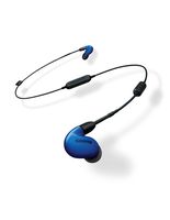 Shure SE846-BLU+BT1 Wireless Sound Isolating Earphones with Bluetooth Enabled Communication Cable