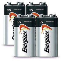 4 Energizer Max 9V Batteries, The Perfect Choice of Power for All 9V Battery Operated Devices