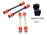 Suspension Dudes 6PC Made in USA Front and Rear Sway Bar Links + Front Bushings for Ford Explorer Mercury Mountaineer 2006-2010