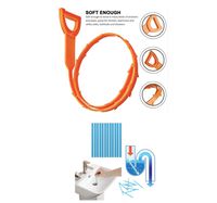 24 Sticks + Plus 1 Drain Opener Pack Sewer Rod Drain Cleaner Sticks Kitchen Toilet Bathtub Sewage Decontamination to Deodorant Sewer Sink Filter Strainer Cleaning Tool Stop Clogs Tools Smelly Sinks